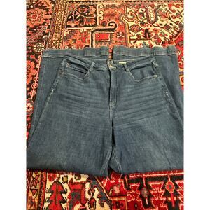 Maeve Wide Leg Trouser Jean in Size 16/33 Tall